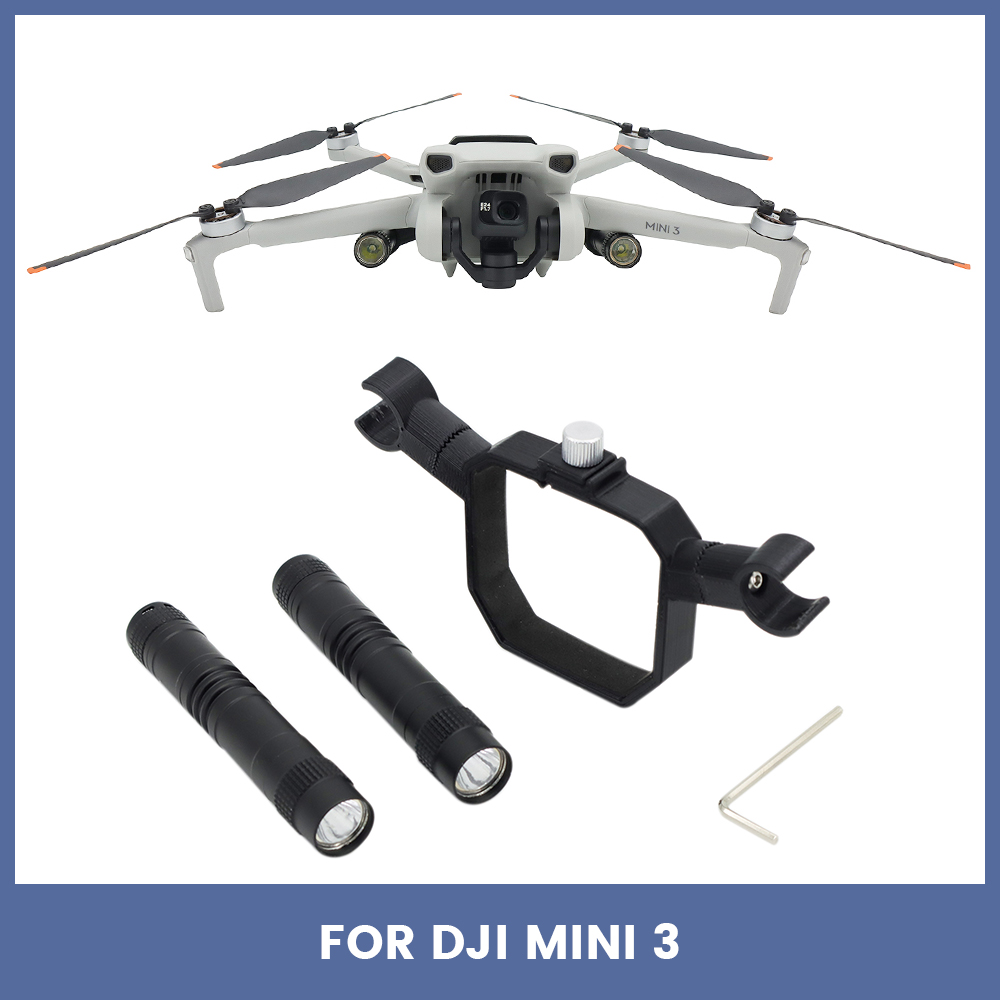 Dji Drone Mini 4 Pro - LED-zoeklicht Nachtlampje voor Mini 3 Pro