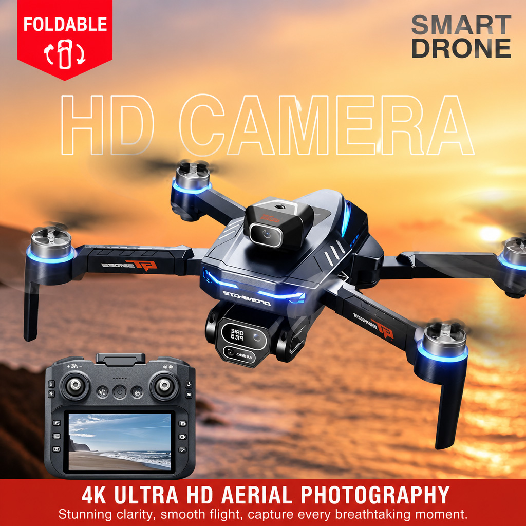 Drone Camera Professional - GT8 GPS Drones 360 ° Obstakelvermijdende